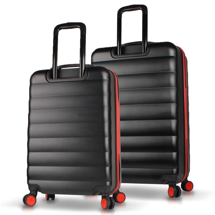 Zoozie Bags Juego de Maletas de 2 Piezas Negro Zoozie Bags Juego de Maletas de 2 Piezas Negro